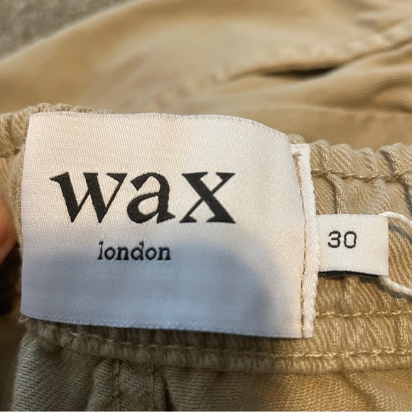 NWT Wax London Kurt Trouser twill beige‎ 30 classic casual travel preppy - Picture 5 of 8